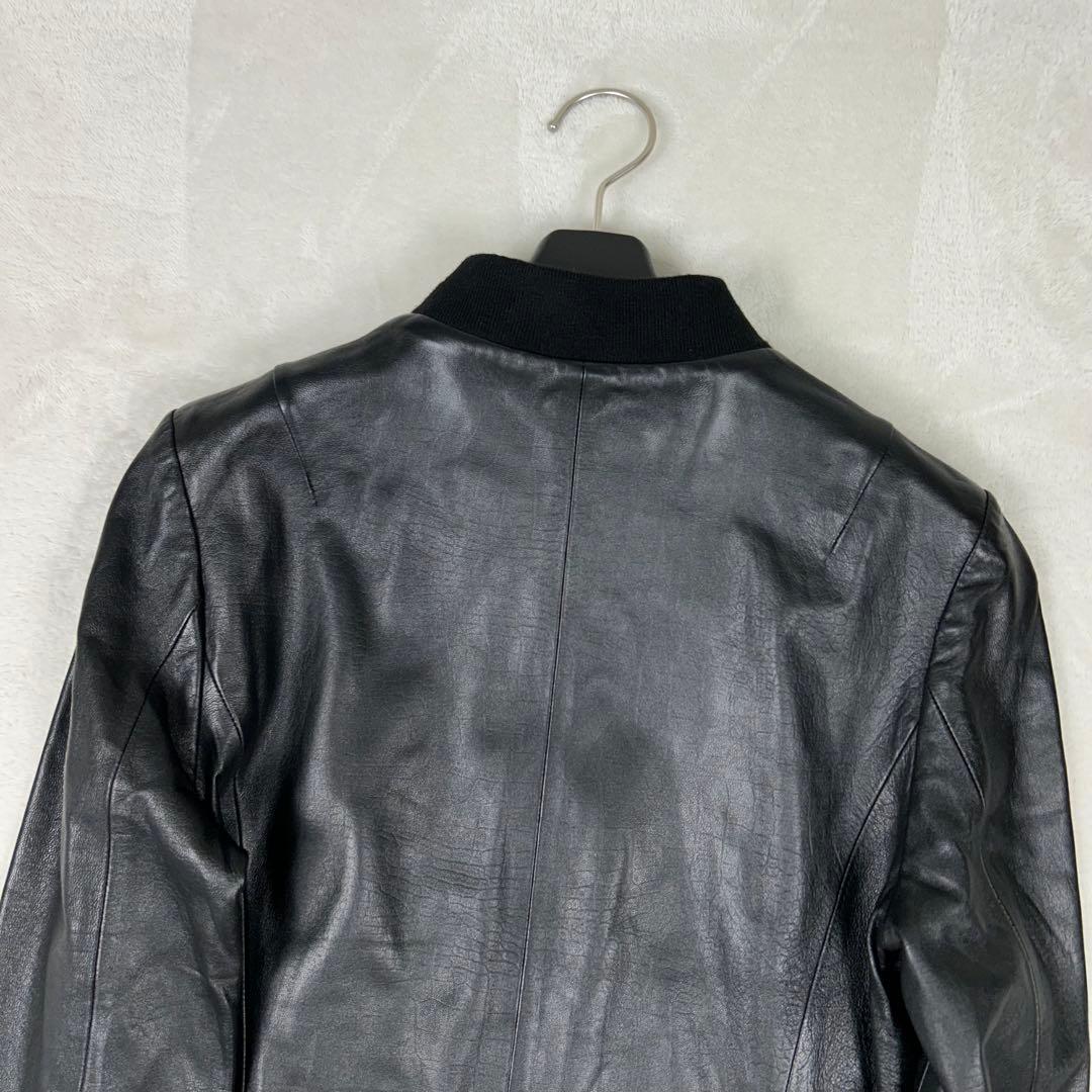 極希少♡ポールスミス ラムレザージャケット マルチカラー ブルゾン 大きい40