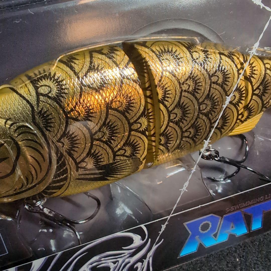 【ガンクラフト】限定品　金鯱　ジョイクロRATCHET 184 ゴールドブラック