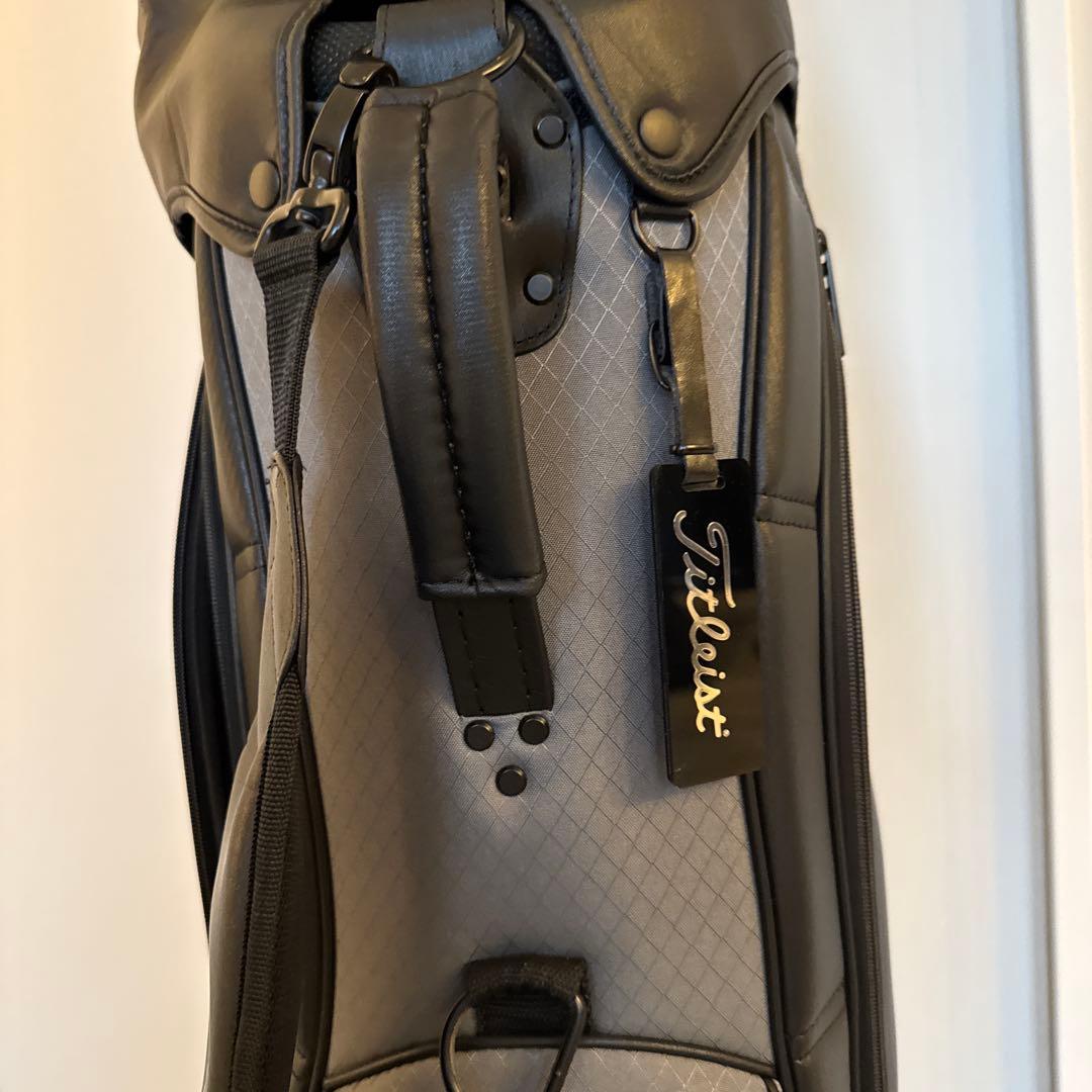 Titleist キャディバッグ 黒 グレー