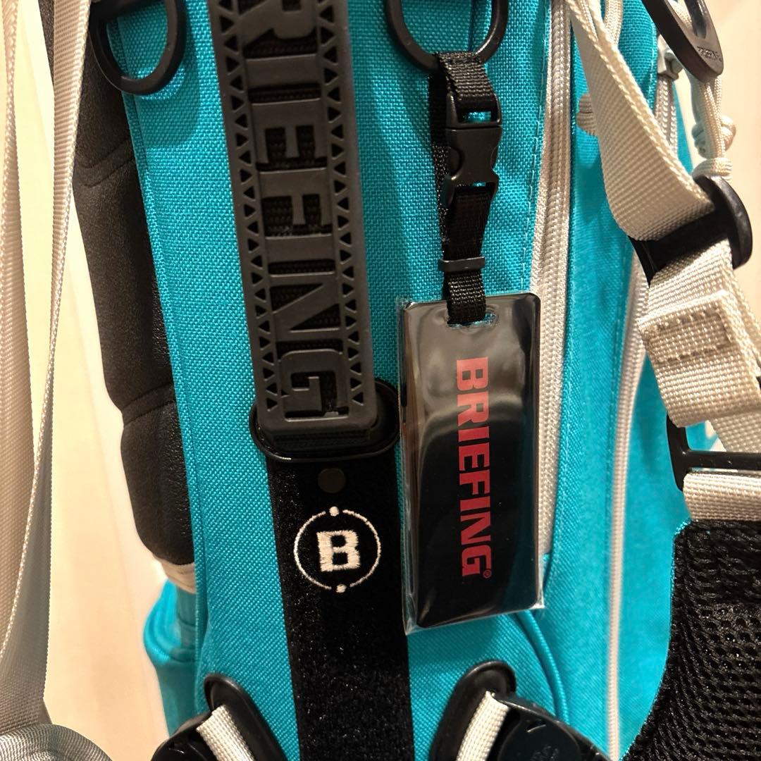 ブリーフィング◇キャディバッグ　CR-4 #02 KOBE ターコイズ　限定