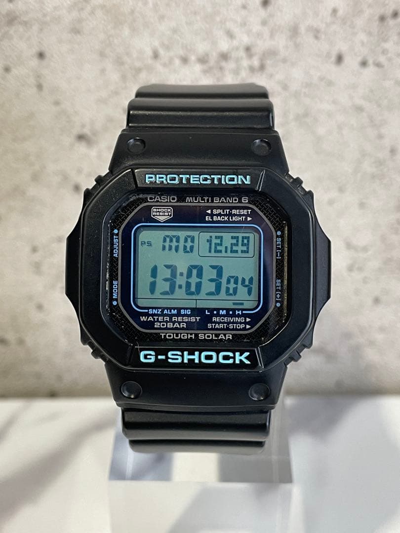 動作良好 CASIO G-SHOCK PROTECTION GW-M5610BA