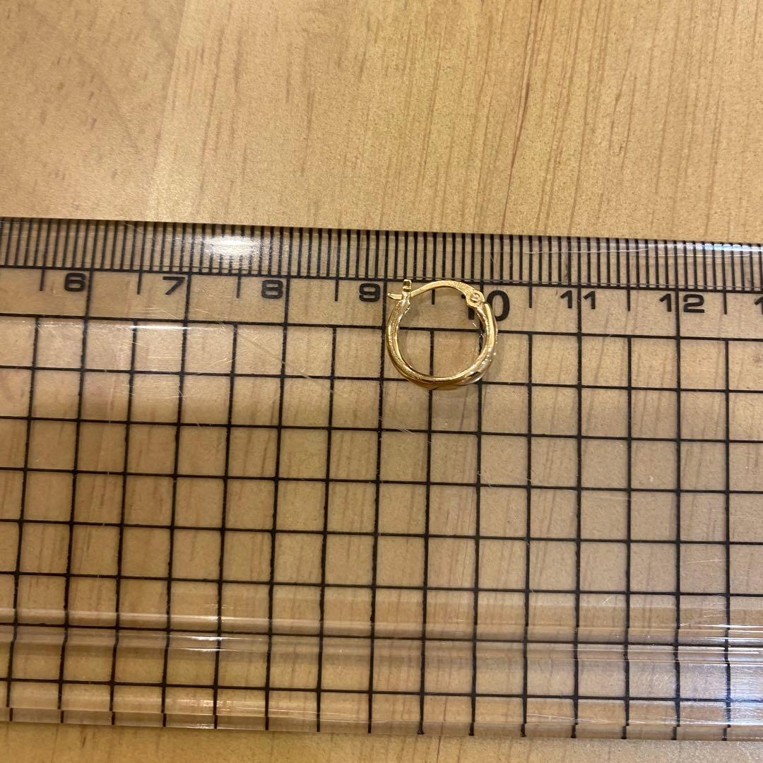 ete K10YG フープピアス 片耳用