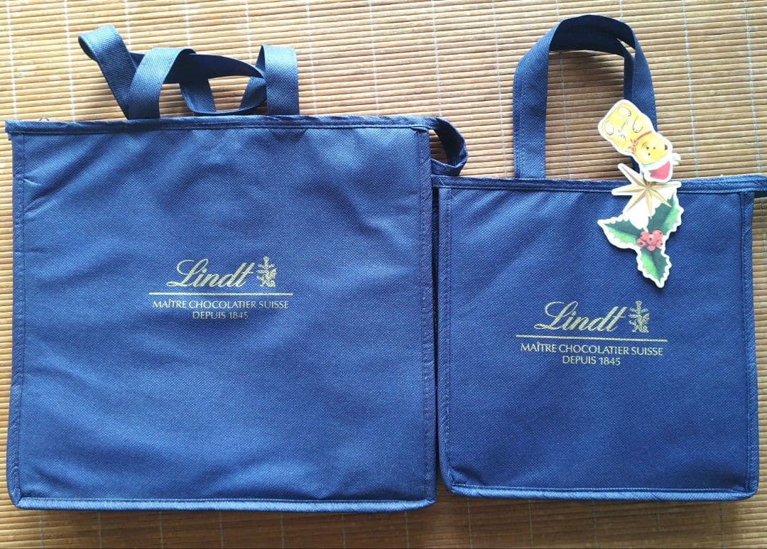 リンツLindtの保冷バッグ7点＋福袋バッグと紙袋