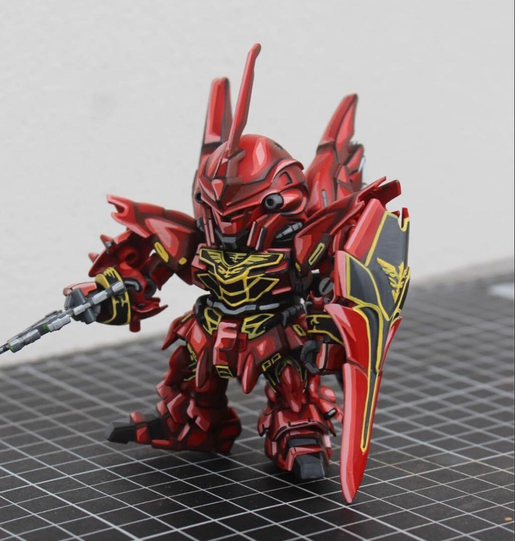 SDガンダム EXスタンダード 013 MSN-06S シナンジュ リペイント