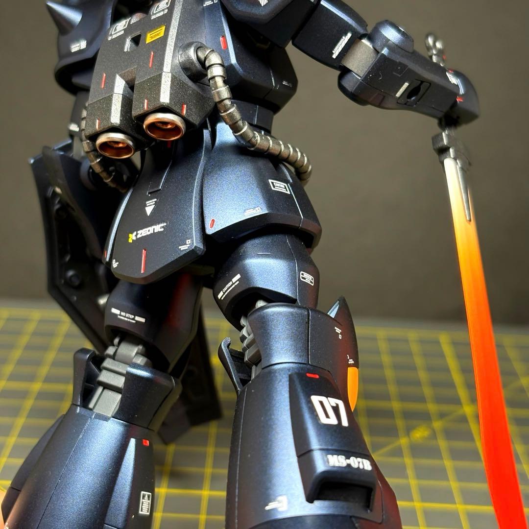 HG 1/144 グフ リバイブ 塗装 完成品 （機動戦士ガンダム）　ガンプラ