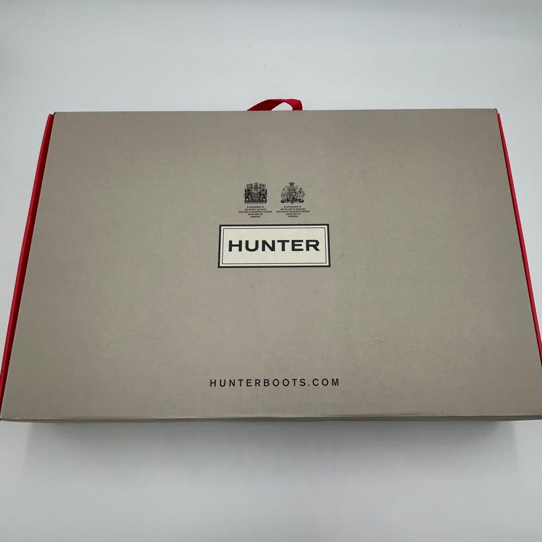 HUNTER ハンター レインロングブーツ ブラック 長靴 24cm 箱付き