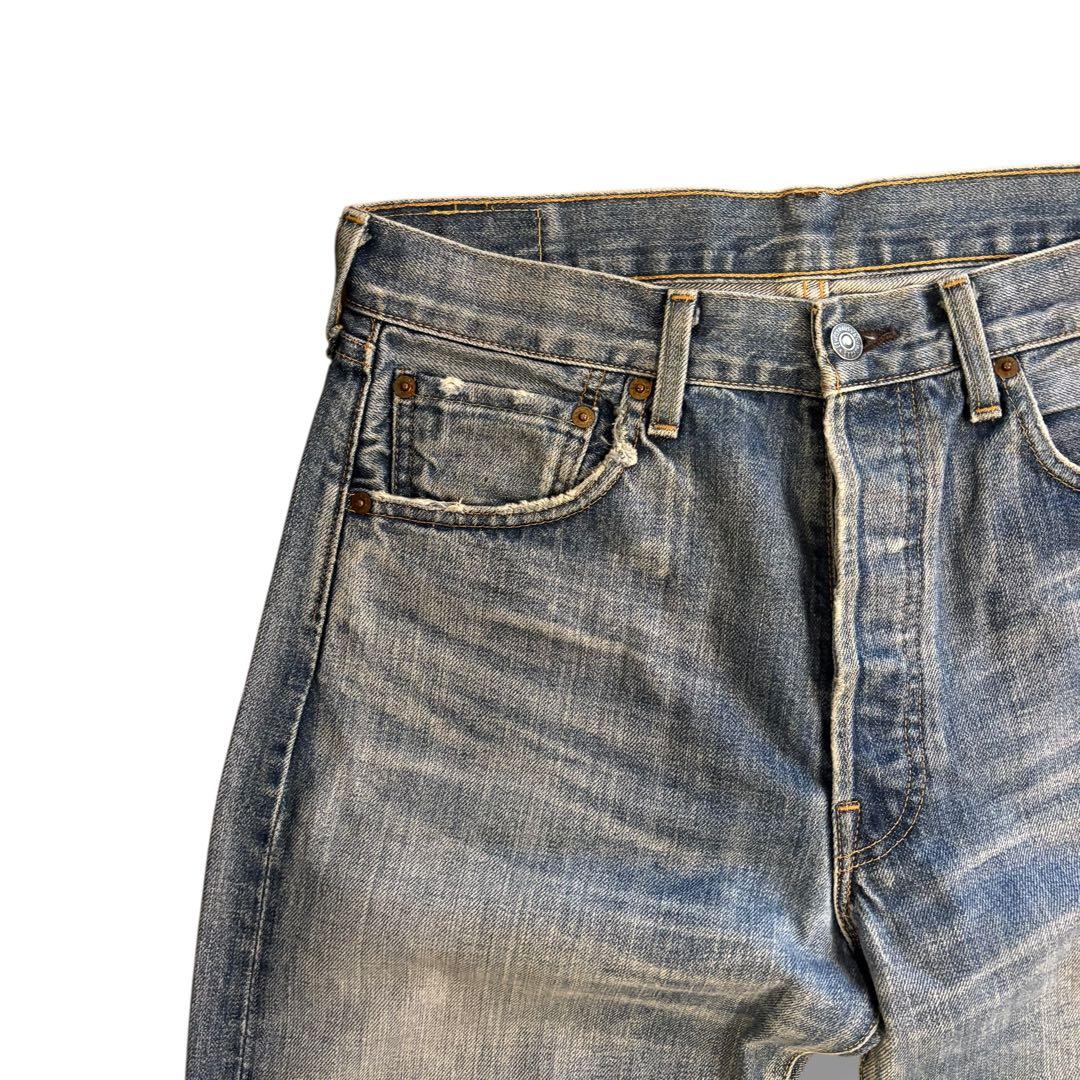 Levi's 501 リーバイス LVC 71501 鬼ヒゲ 日本製 W34