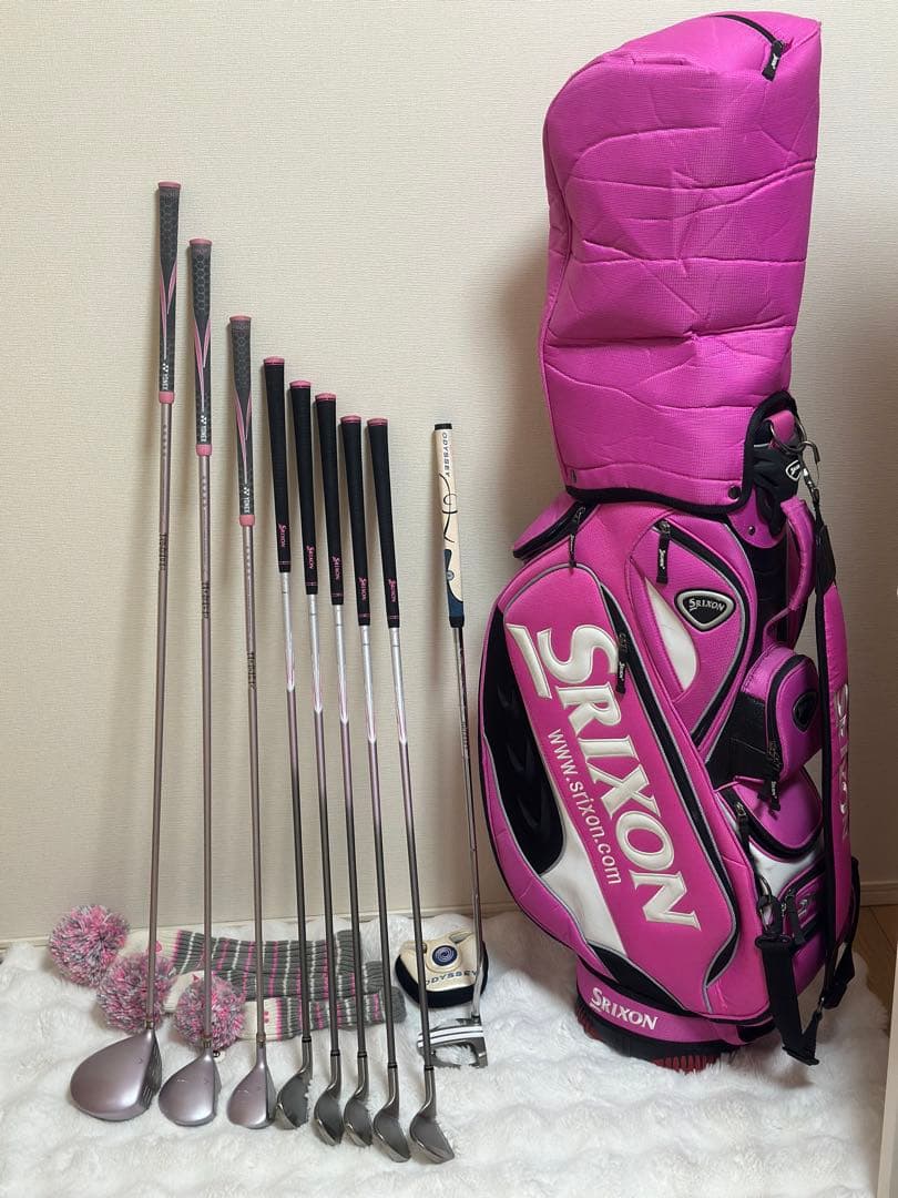 SRIXON レディース クラブセット ピンク