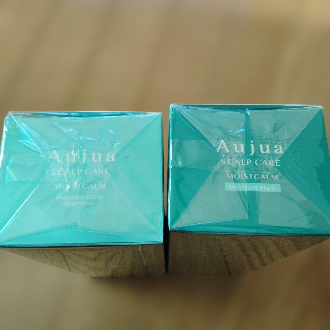 Aujua モイストカーム シャンプー500ml&マスク 500gセット