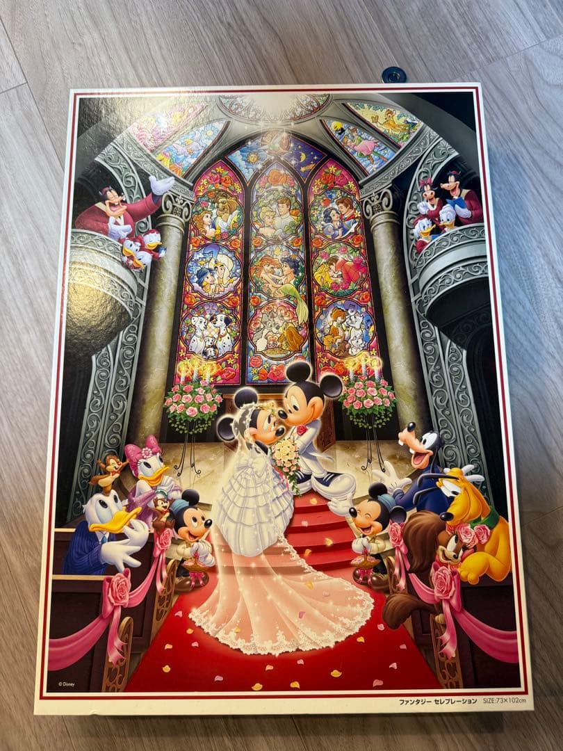 Disney ミッキー ミニー 結婚式 ジグソーパズル 2000ピース