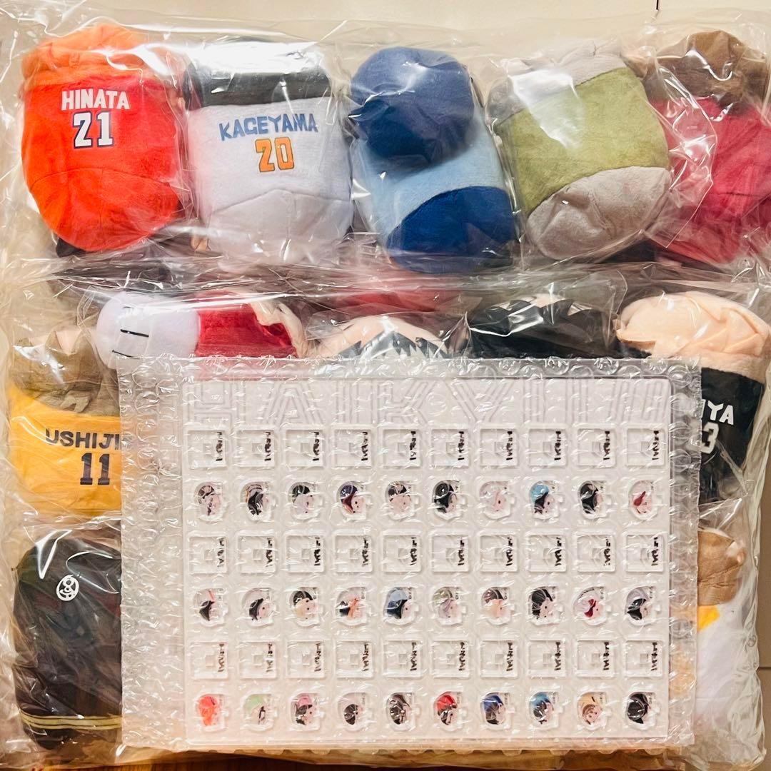 1018【新品】ハイキュー のるキャラ HQ10th アクフィ ぬいぐるみ