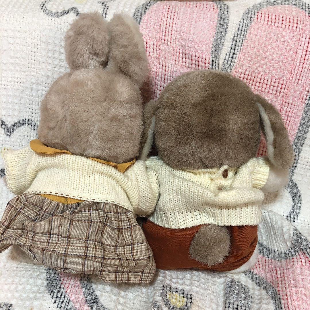 昭和レトロ　ヴィンテージ　サンアロー　ラッキー＆サンディ　ぬいぐるみ　中古品