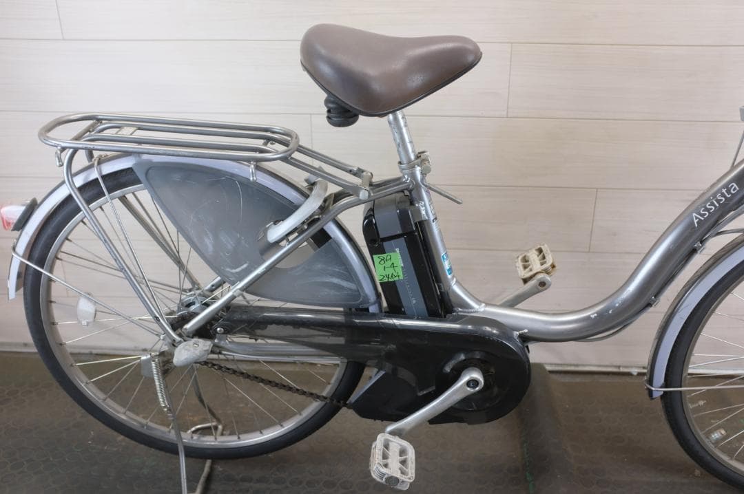 電動自転車　ブリヂストン製　24インチ　3段　8.9Ah充電器あり
