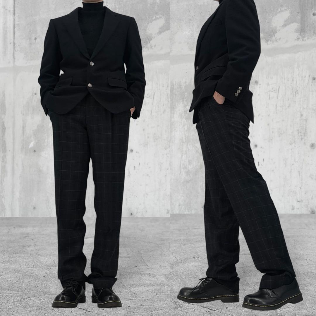 【美品】Dior　クリスチャンディオール　　スーツ　ジャケット　金具ロゴボタン