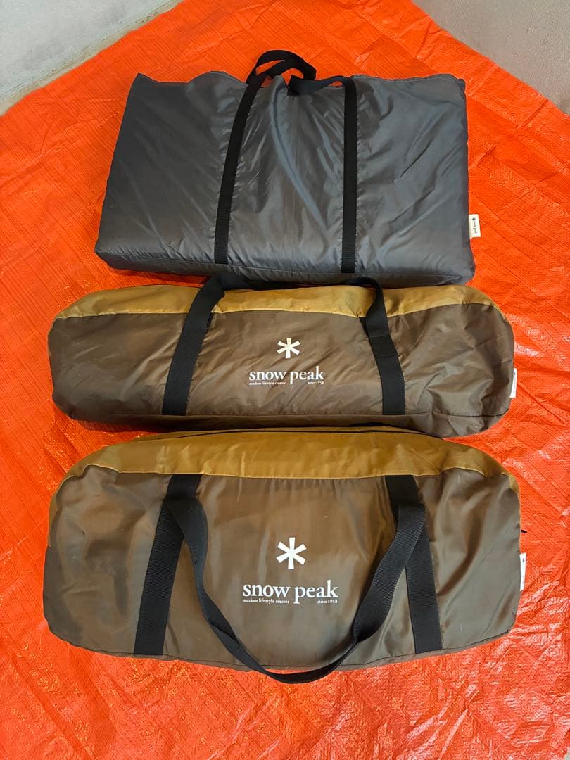 スノーピーク エントリーパックTT +マットシートセット　ヴォールト