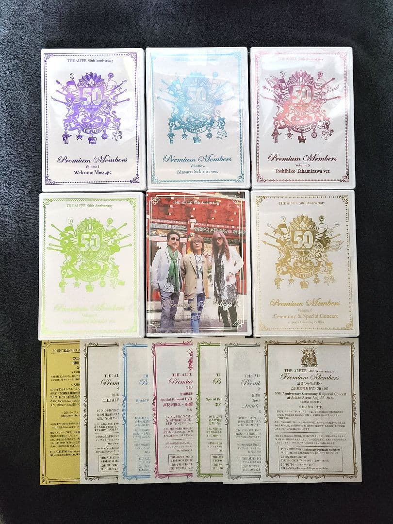 THEALFEE 50th 古希 プレミアムメンバー限定DVD 全6巻セット