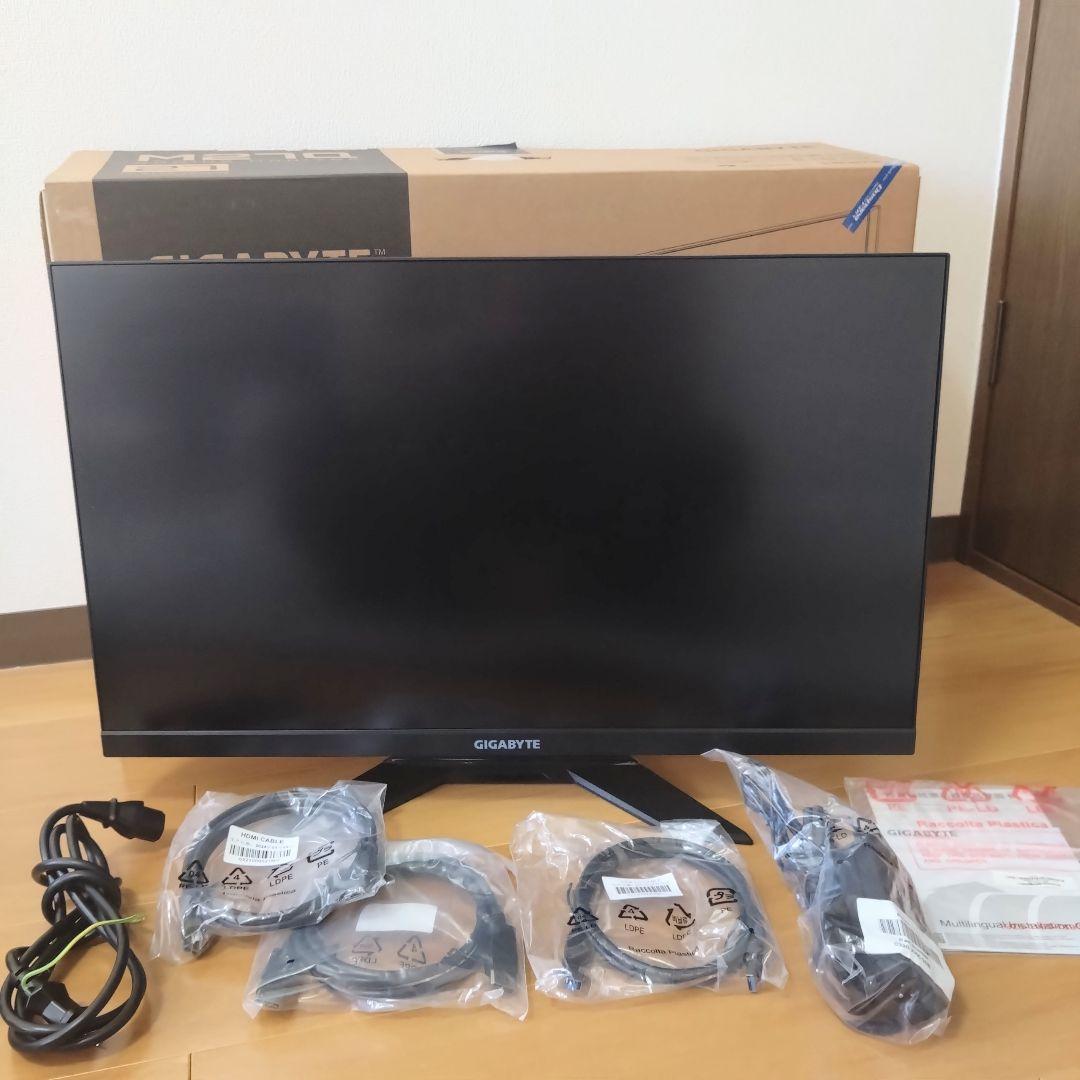 【極美品】GIGABYTE M27Q ゲーミングモニター 付属品 完品
