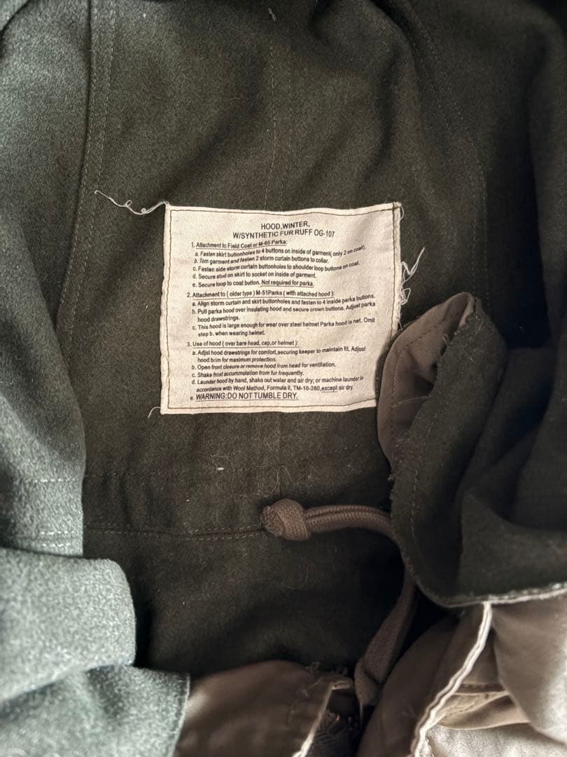 年始セールYMCLKY M-65フィッシュテールパーカーフルセット古着