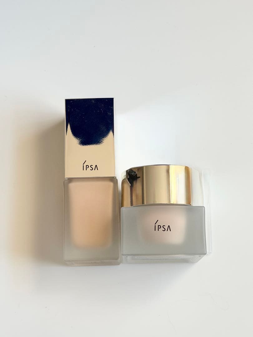 【美品】イプサ リキッド/クリーム　ファウンデイションe 100 2点