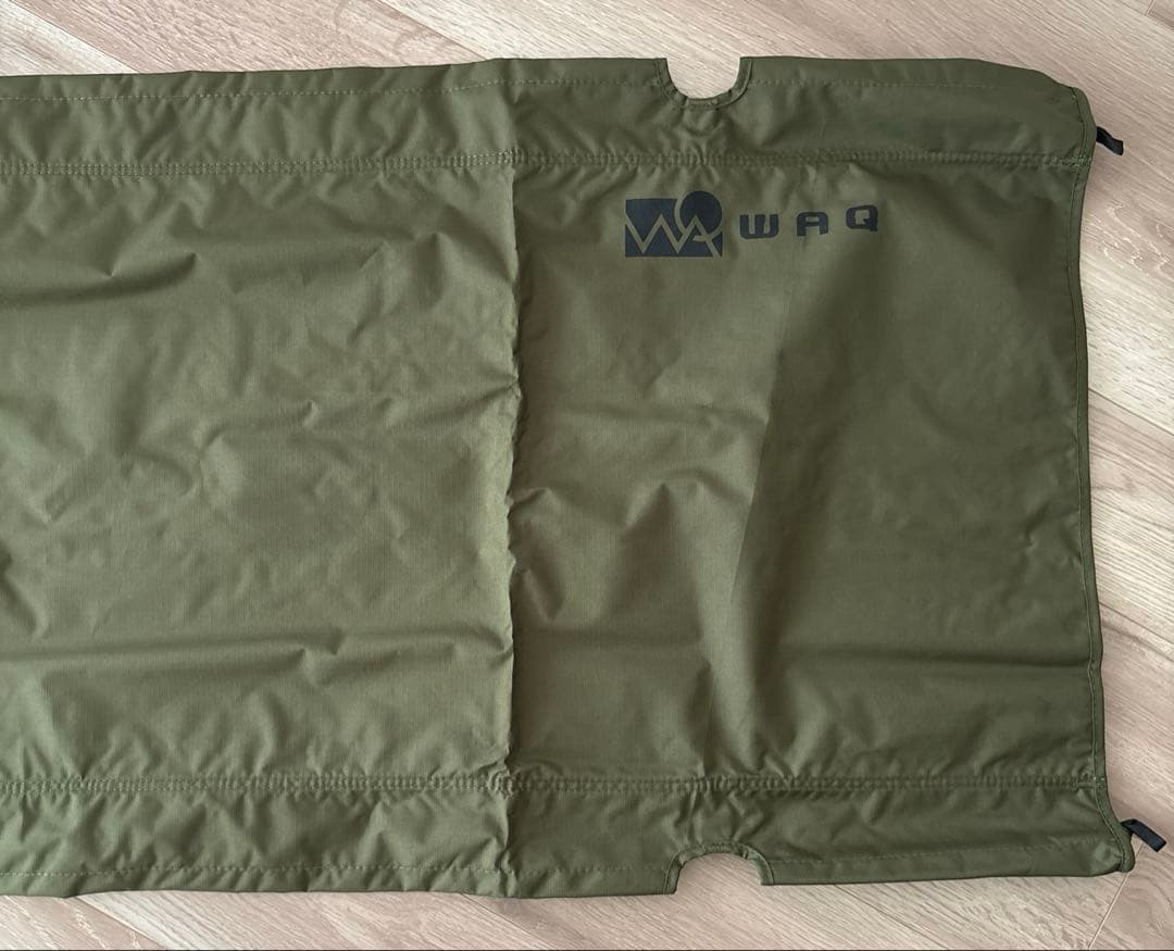 WAQ 2way フォールディングコット（オリーブ）