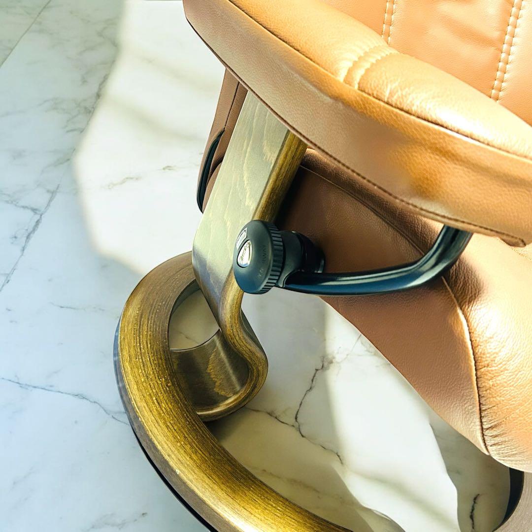 ①EKORNES コンサル S ストレスレスチェア