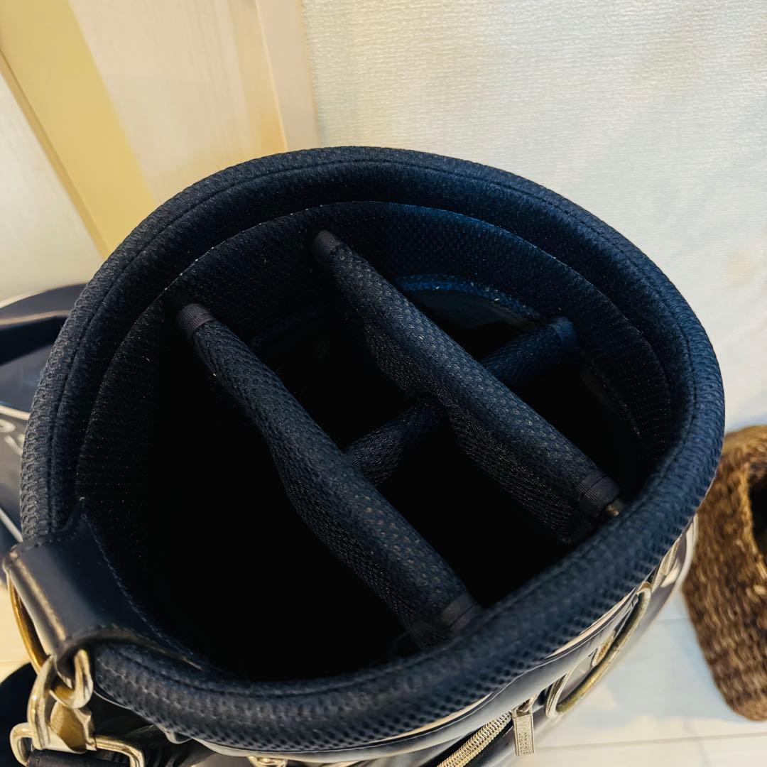 美品 23区ゴルフ キャディバッグ【20thアニバーサリーモデル】 ネイビー