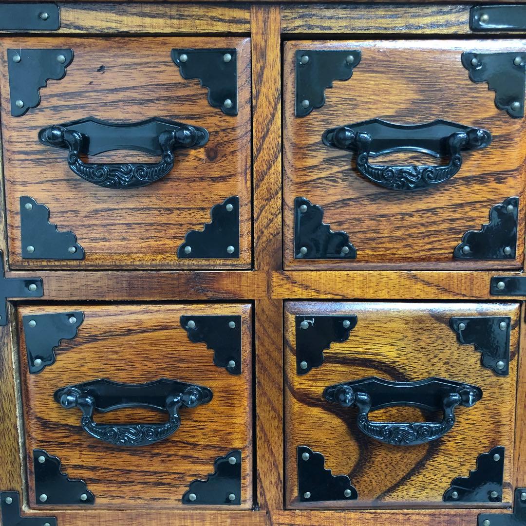 和箪笥　小箪笥　針箱　アンティーク　インテリア　和モダン