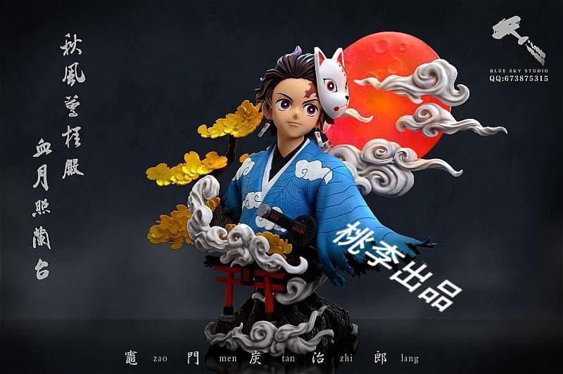 新品未開封 『鬼滅の刃』　竈門炭治郎  胸像 ガレージキット スタチュー