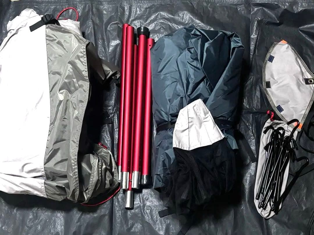 QUICKCAMP ワンポールテント グレー