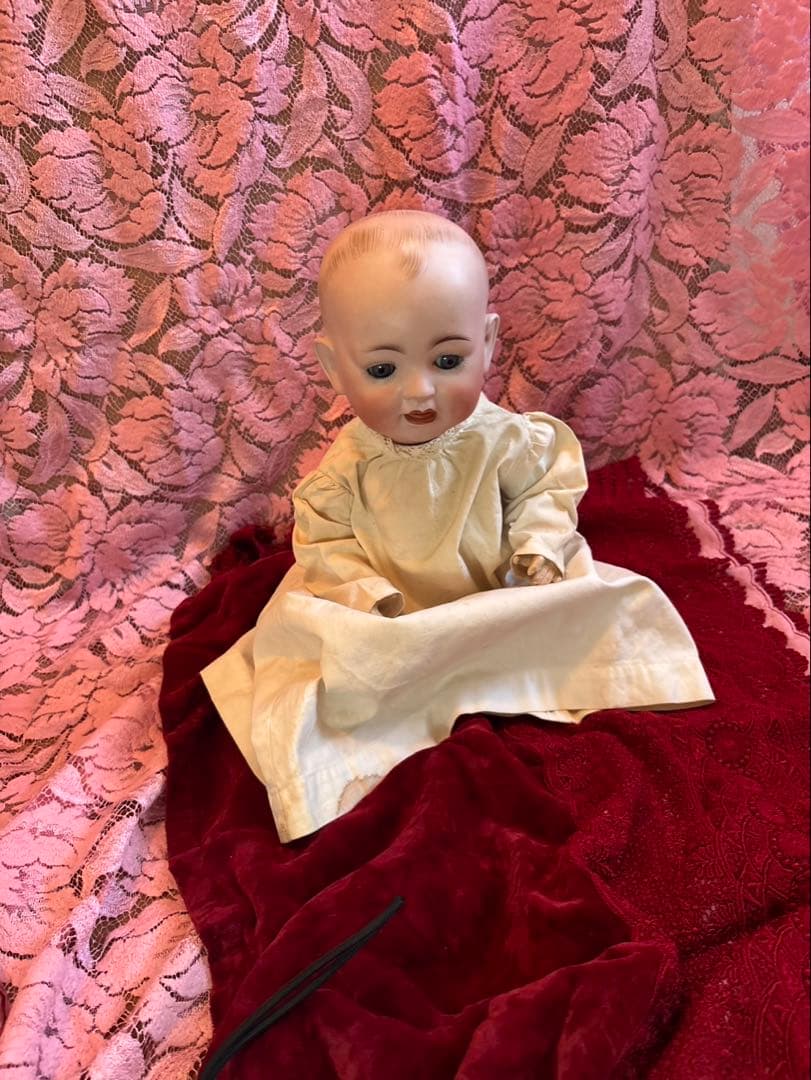 アンティーク　ビスクドール　ベビー