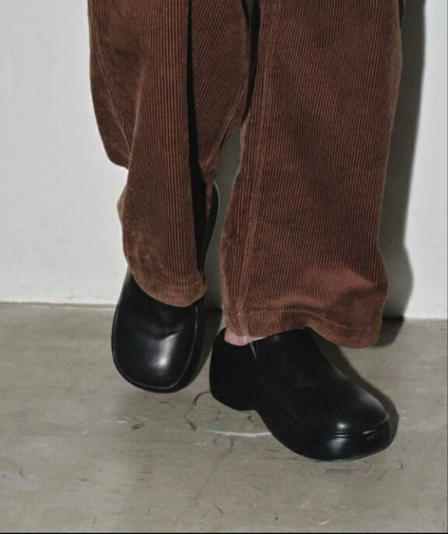 TODAYFUL Volume Sole Sabot 37 ブラック