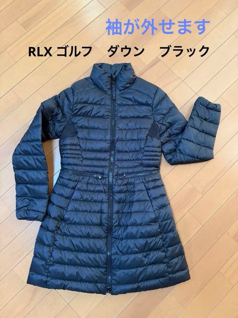 RLX Ralph Lauren ゴルフ ダウン サイズはXS ブラック