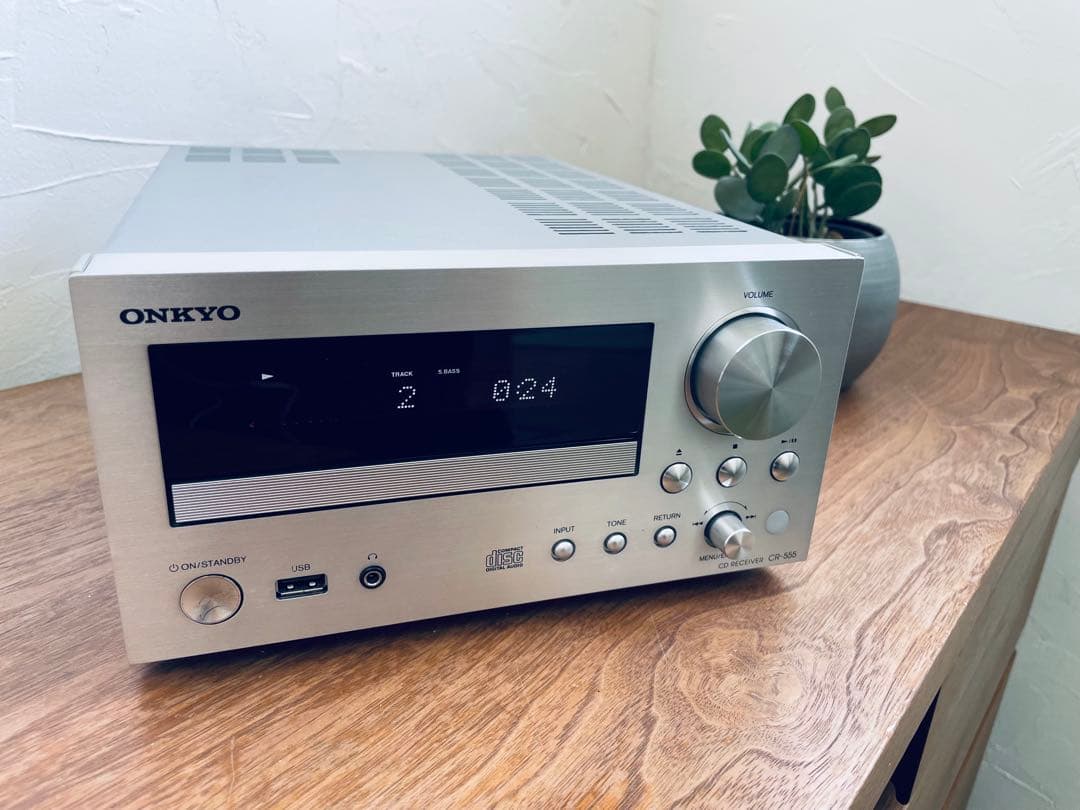 ONKYO CR-555 スピーカー・リモコン・説明書付