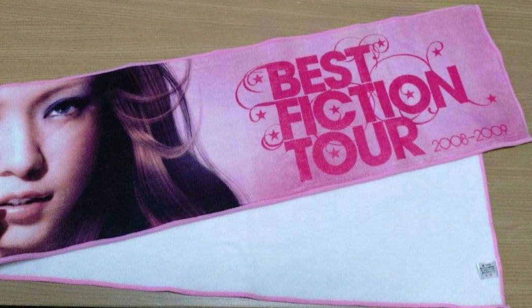 安室奈美恵 BEST FICTION TOUR 2008-2009 公式 タオル