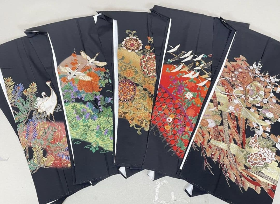 莉菜品です。KS194洗える留袖まとめて5点セット美品多数有り良い柄