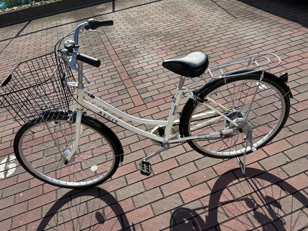 KAORUさん専用 オートライト変速付き、シティーサイクル(26㌅)個人配達用