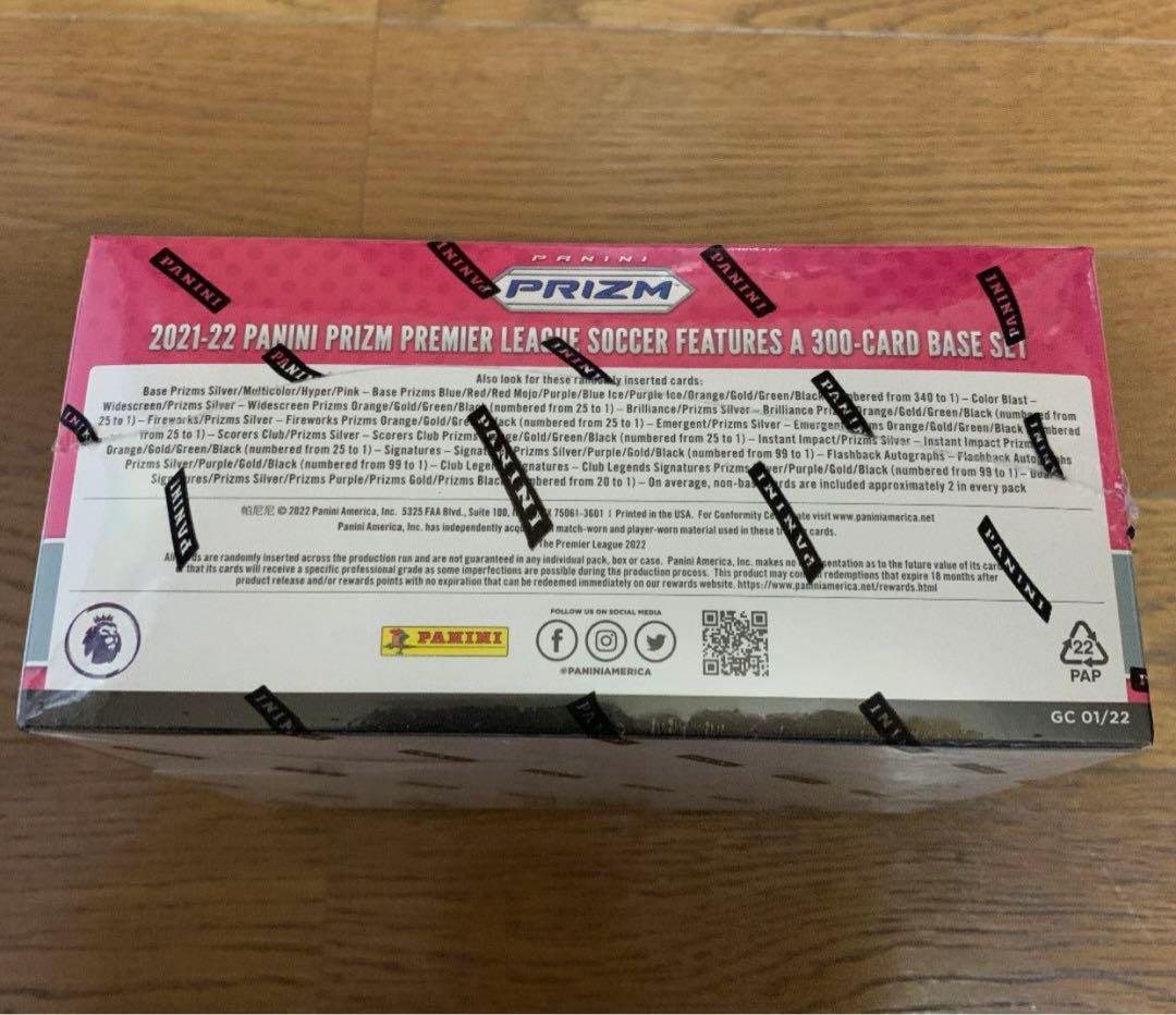 2021-2022 パニーニ　プリズム　プレミアリーグ　サッカーカード
