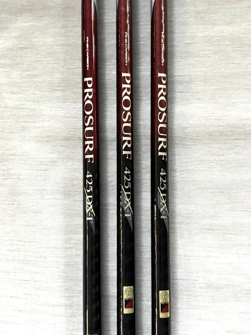 シマノ PROSURF プロサーフ 425 DX-T 投げ竿　3本セット