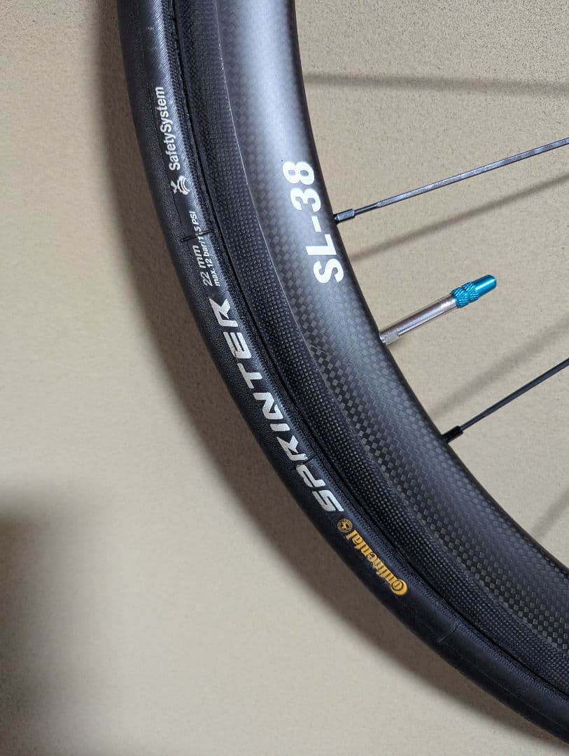 LWC WHEELS SL38 チューブラー　ホイール　軽量　ロードバイク