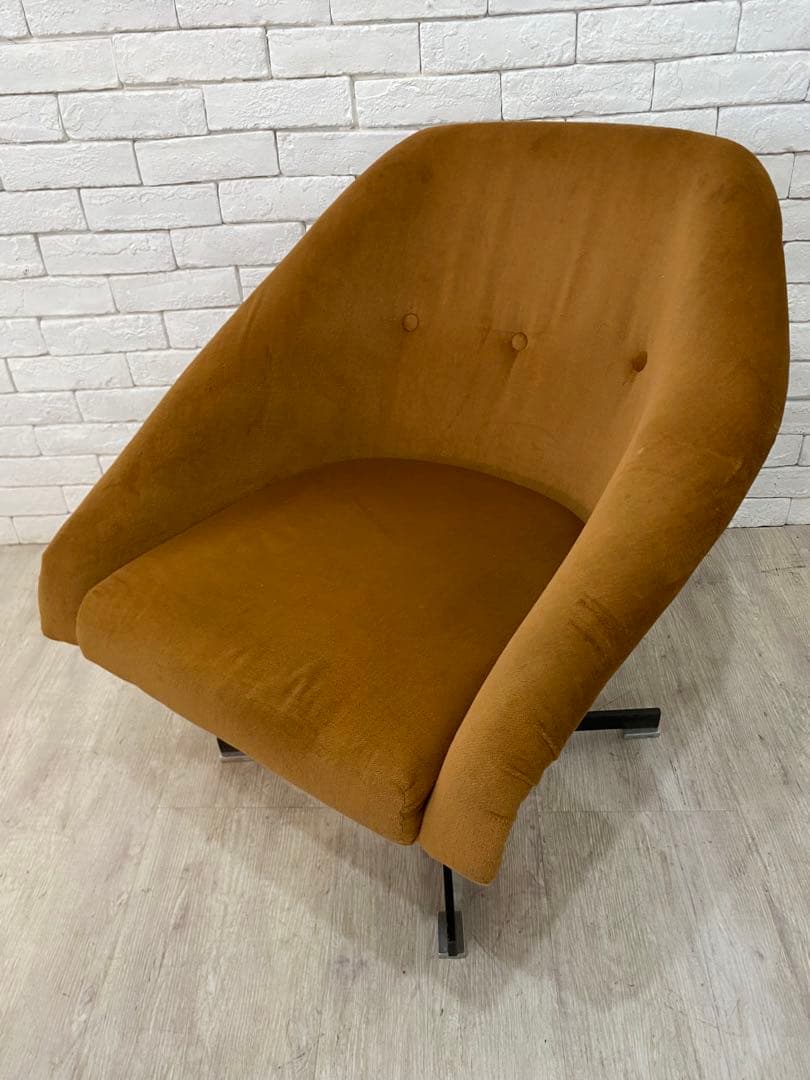 【東京都23区配送無料】1960’s ビンテージ ラウンジ　チェア　椅子　ソファ