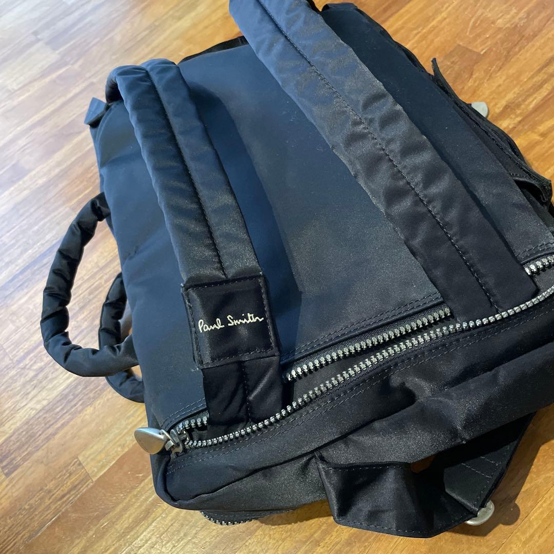 ポールスミス　3WAY　ビジネスバッグ　リュック　ブリーフケース　ブラック　A4
