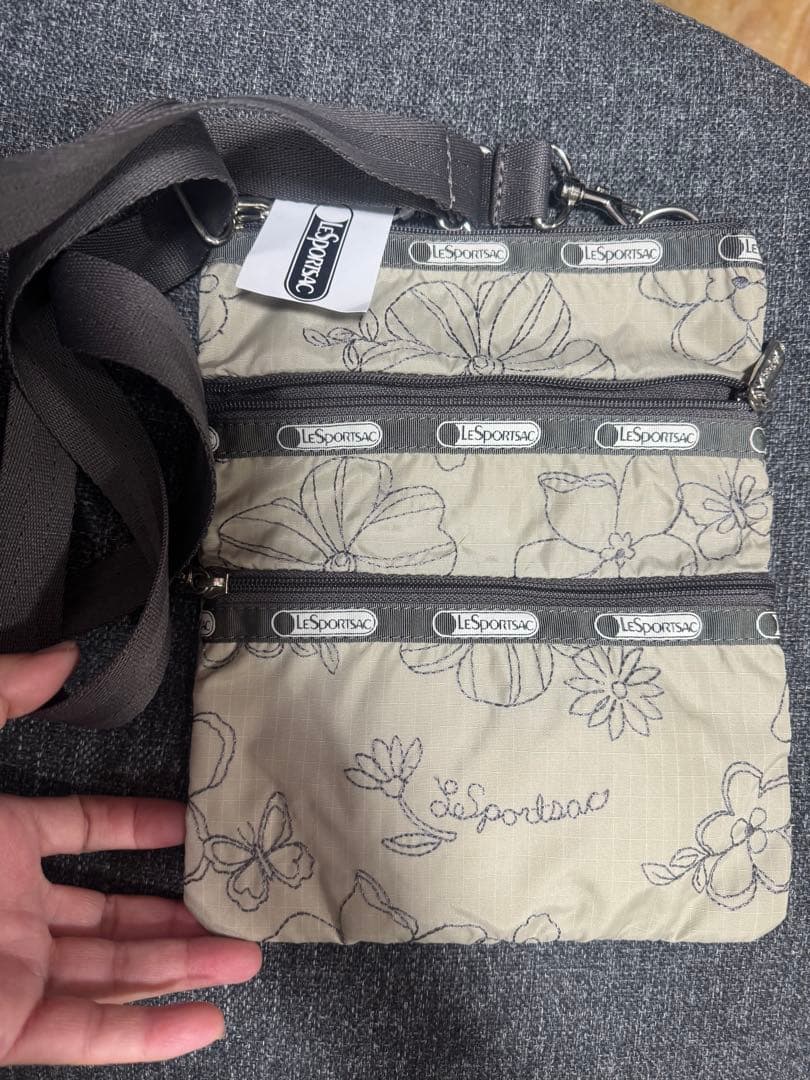 LeSportsac 花柄 ボストンバッグ 大容量バック、ポーチセット✨