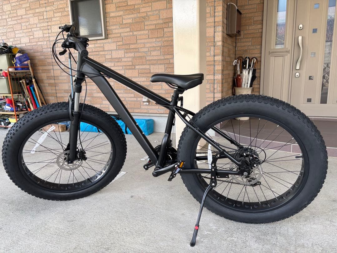 ファットバイク ブラック　未使用