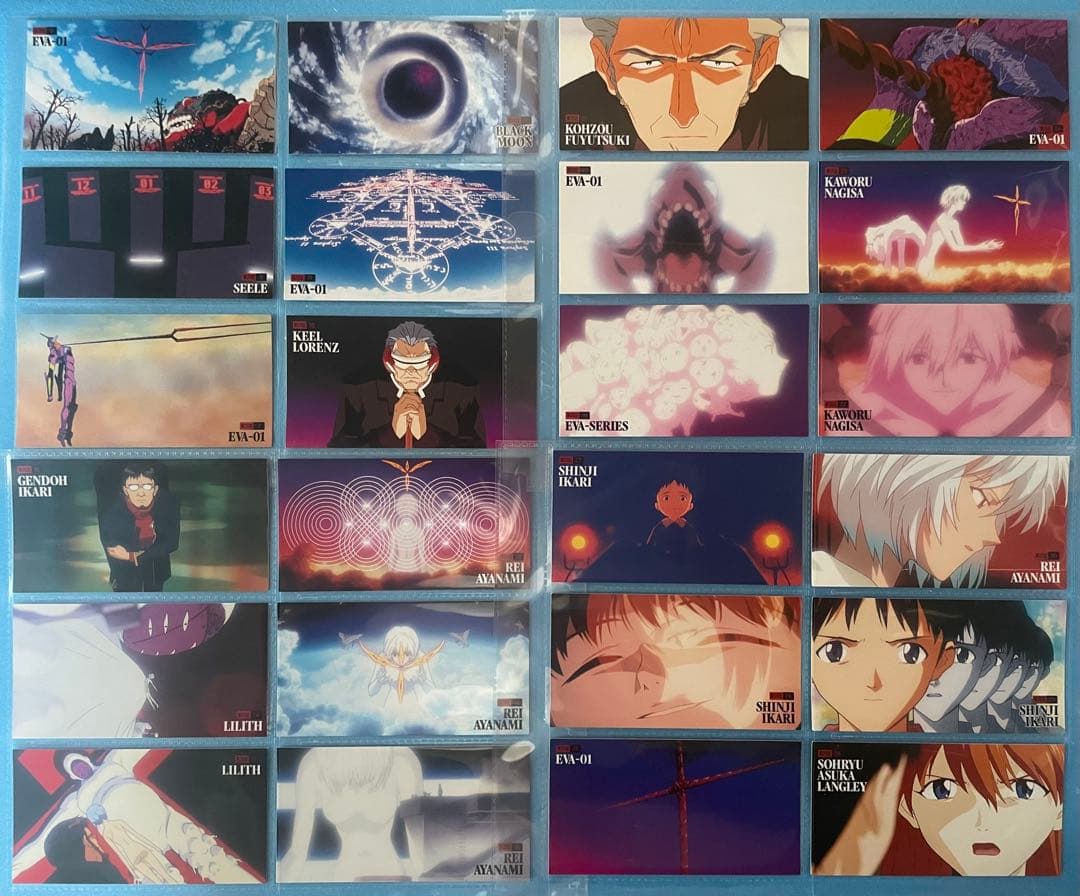 劇場版エヴァンゲリオン　カードダスマスターズワイド　265枚　コンプリート