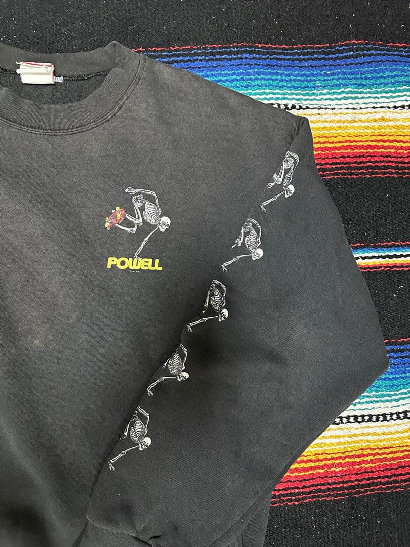 00’s POWELL ブラック スウェット
