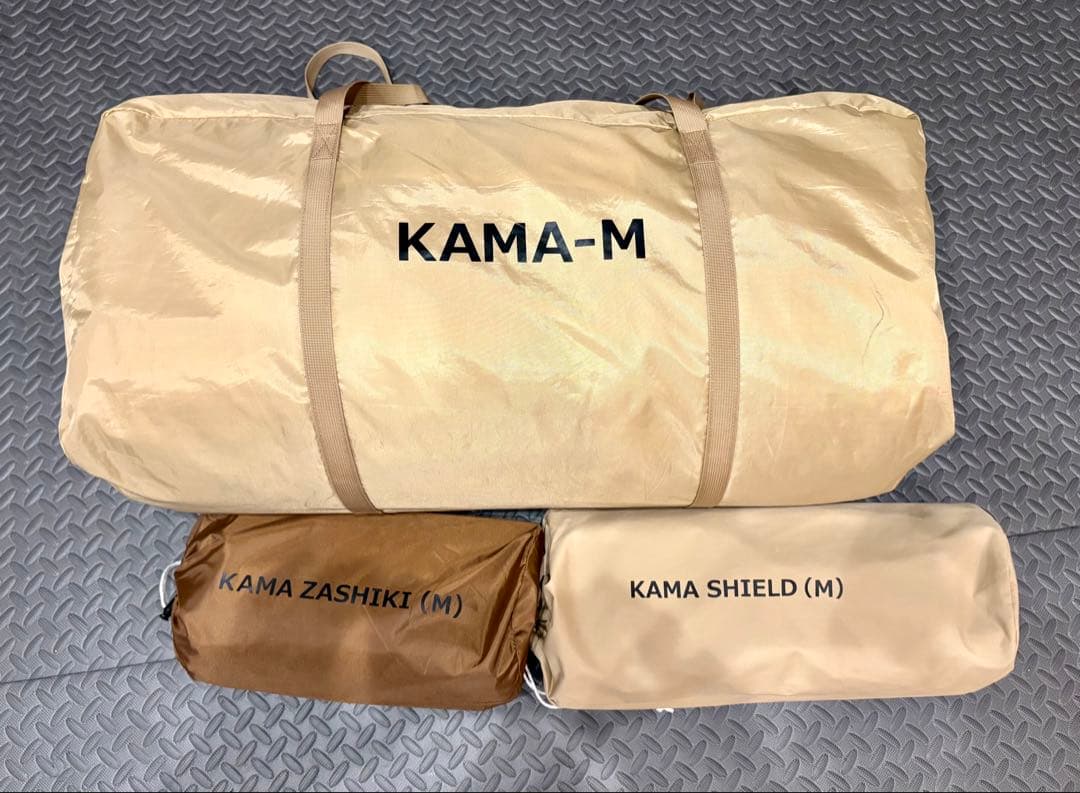 カマボコテント3M + カマザシキM + カマボコシールドM 【３点セット】