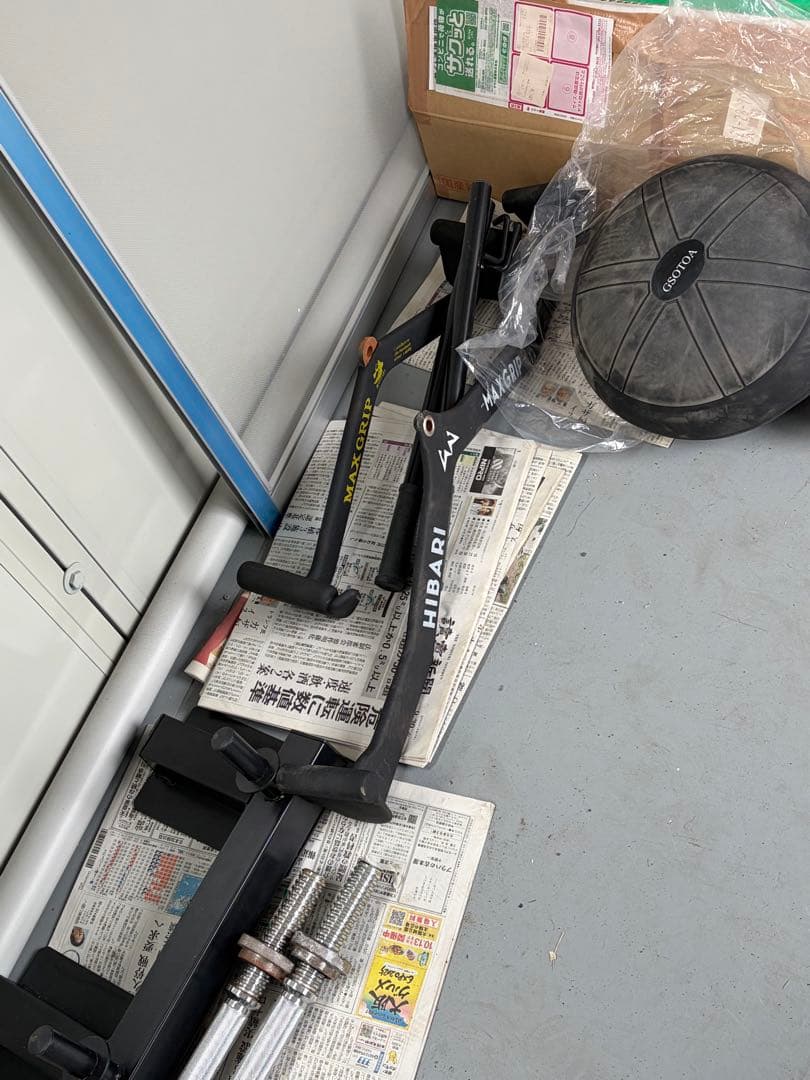 パワーラックとダンベルセット