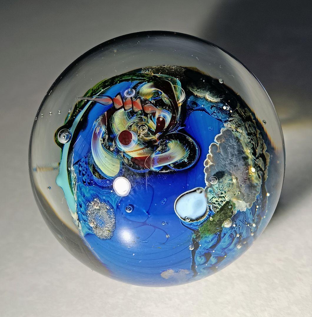 【希少】ジョシュ・シンプソン ガラス作品 Inhabited Planet