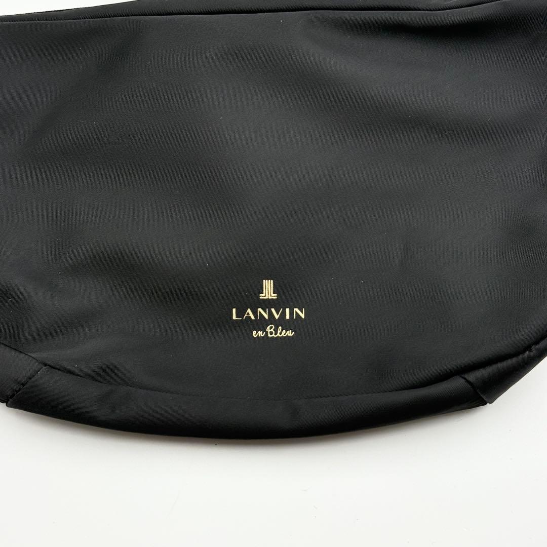 未使用品✨LANVIN ランバンオンブルー ボディバッグ ウエストポーチ リボン