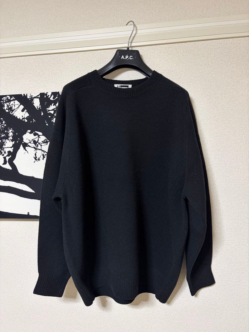 H beauty&youth バルーンニットセーター